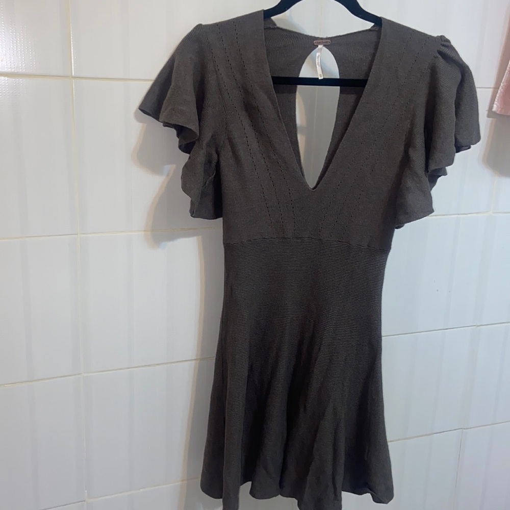 free people sweater dress